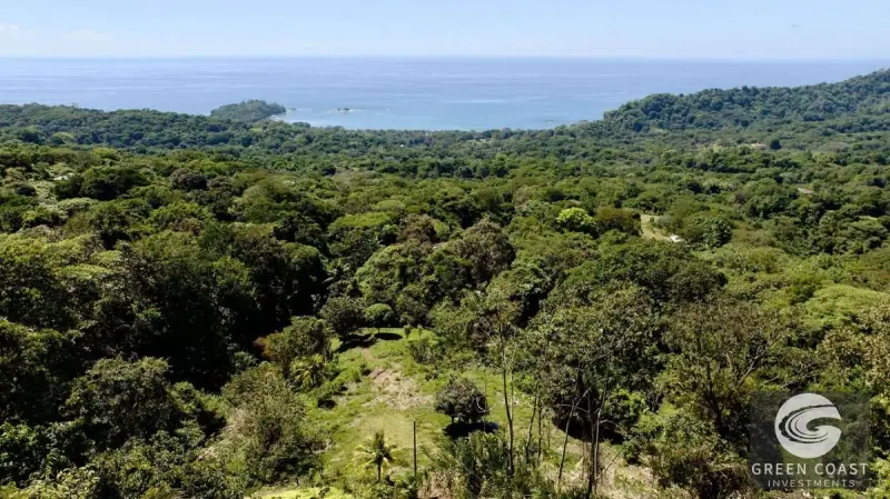 5-Acre Dominicalito Hills Ocean View Estate: Luxury Development Land with Natural Waterfall — view 86, Dominicalito, Osa, Costa Rica