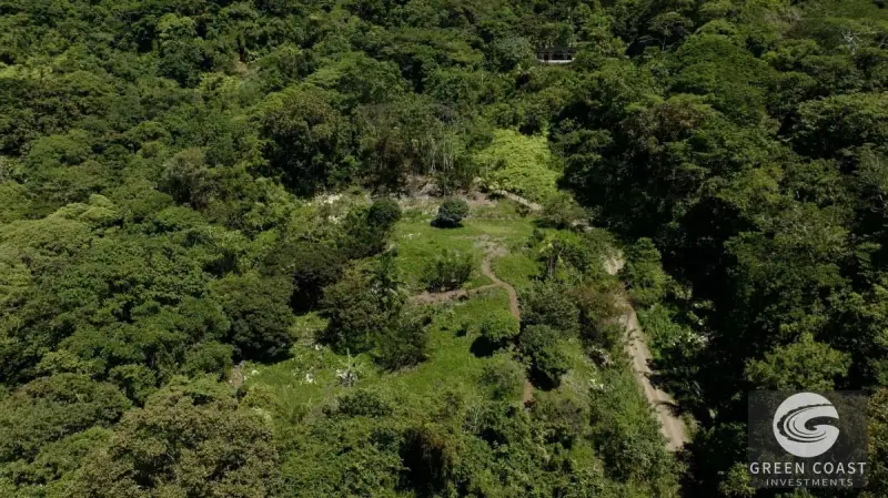 5-Acre Dominicalito Hills Ocean View Estate: Luxury Development Land with Natural Waterfall — view 87, Dominicalito, Osa, Costa Rica