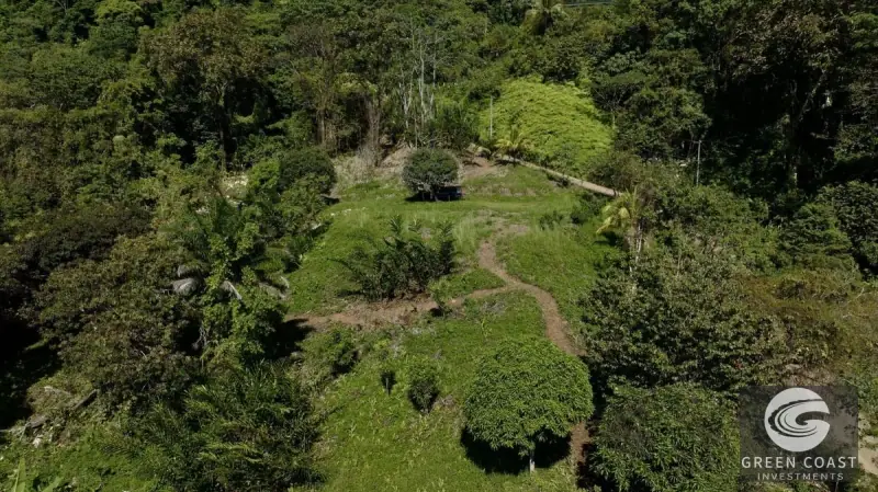 5-Acre Dominicalito Hills Ocean View Estate: Luxury Development Land with Natural Waterfall — view 88, Dominicalito, Osa, Costa Rica