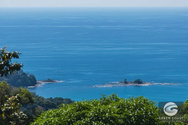 5-Acre Dominicalito Hills Ocean View Estate: Luxury Development Land with Natural Waterfall — view 91, Dominicalito, Osa, Costa Rica