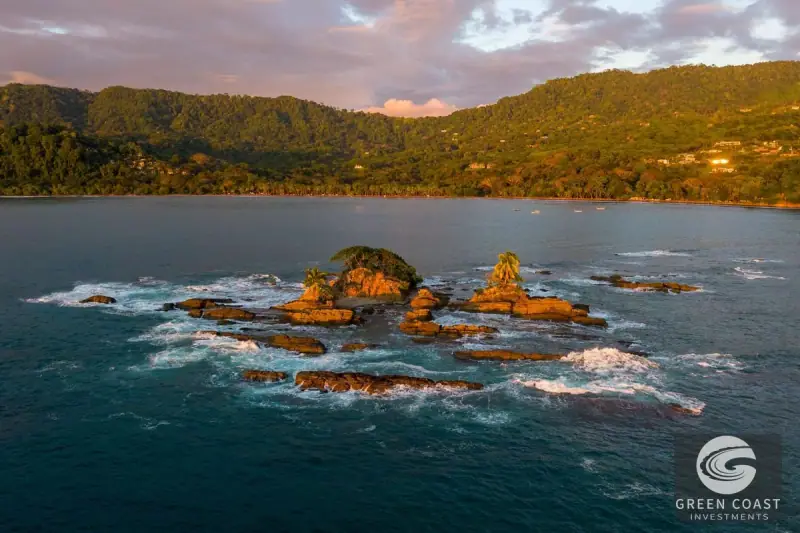 5-Acre Dominicalito Hills Ocean View Estate: Luxury Development Land with Natural Waterfall — view 93, Dominicalito, Osa, Costa Rica