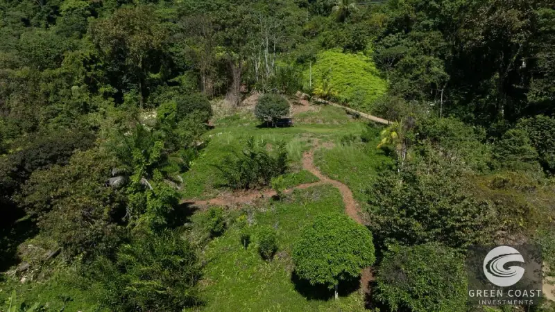 5-Acre Dominicalito Hills Ocean View Estate: Luxury Development Land with Natural Waterfall — view 96, Dominicalito, Osa, Costa Rica
