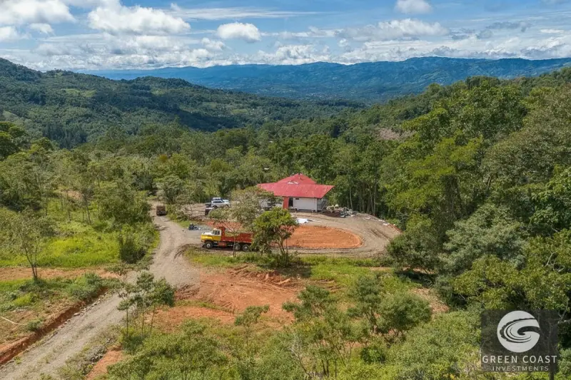 33-Acre San Ramón Norte Development Land with Modern Home & Stunning Waterfall Views — view 1, San Ramón Norte, Pérez Zeledón, Costa Rica