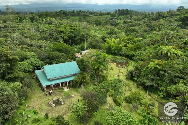 San Vito Luxury Mountain Springs Estate: 21-Acre Private Forest Sanctuary with Turnkey Home — view 4, San Vito, Coto Brus, Costa Rica