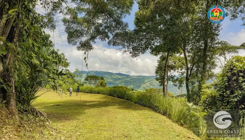 Ocean-Gateway Valley View Lot: Build-Ready Acreage Near Dominical — view 2, Savegre, Quepos, Costa Rica