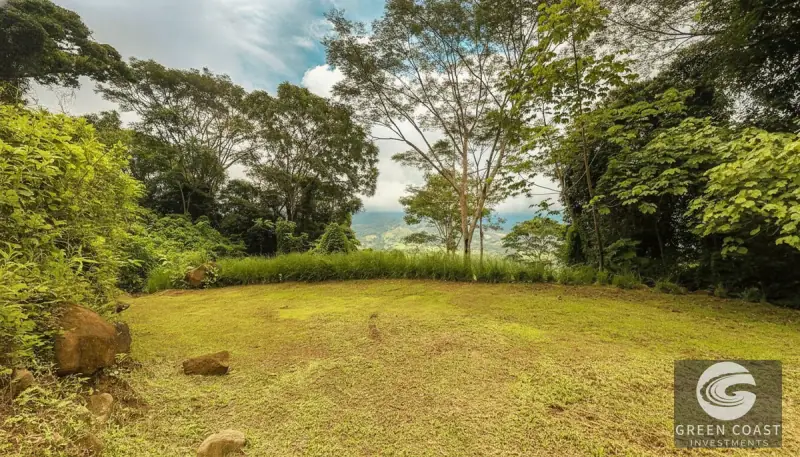 Ocean-Proximity Valley View Lot | Build-Ready Acreage in Gated Punta de Mira — view 1, Savegre, Quepos, Costa Rica