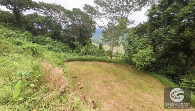Ocean-Proximity Valley View Lot | Build-Ready Acreage in Gated Punta de Mira — view 2, Savegre, Quepos, Costa Rica