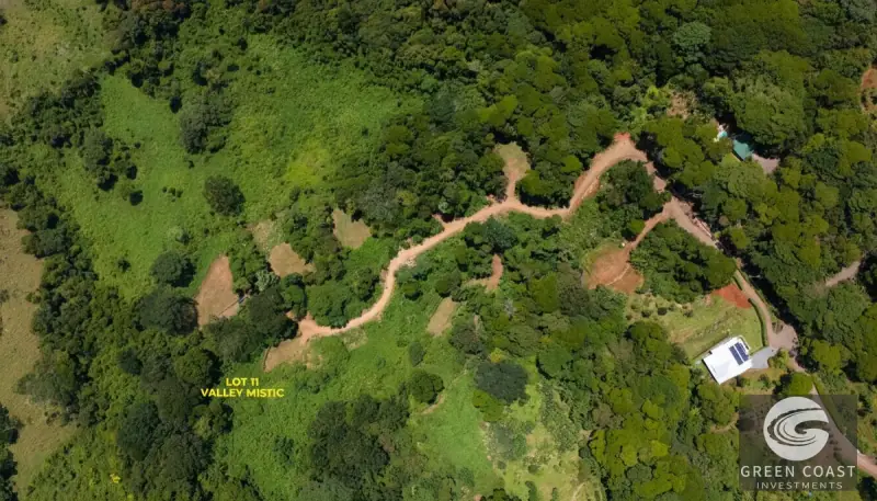 Ocean-Proximity Valley View Lot | Build-Ready Acreage in Gated Punta de Mira — view 4, Savegre, Quepos, Costa Rica