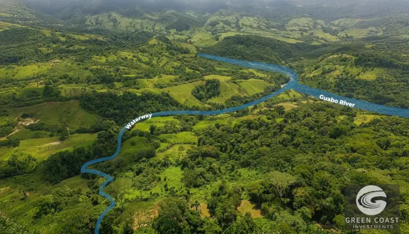 Ocean-Proximity Valley View Lot | Build-Ready Acreage in Gated Punta de Mira — view 6, Savegre, Quepos, Costa Rica