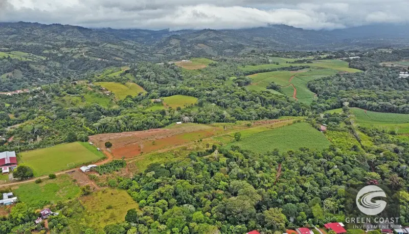 8-Hectare Fertile Farm Near San Isidro with River Access and Stunning Chirripó Views — view 2, San Isidro de El General, Pérez Zeledón, Costa Rica
