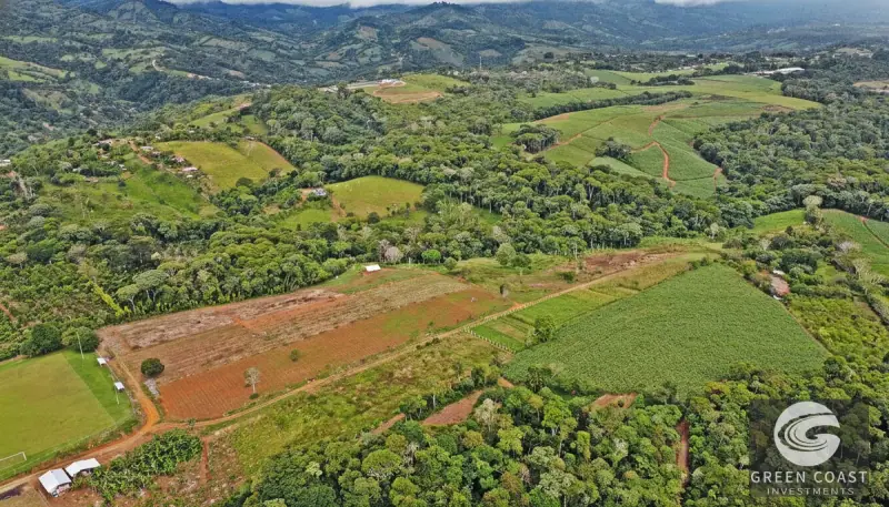 8-Hectare Fertile Farm Near San Isidro with River Access and Stunning Chirripó Views — view 4, San Isidro de El General, Pérez Zeledón, Costa Rica