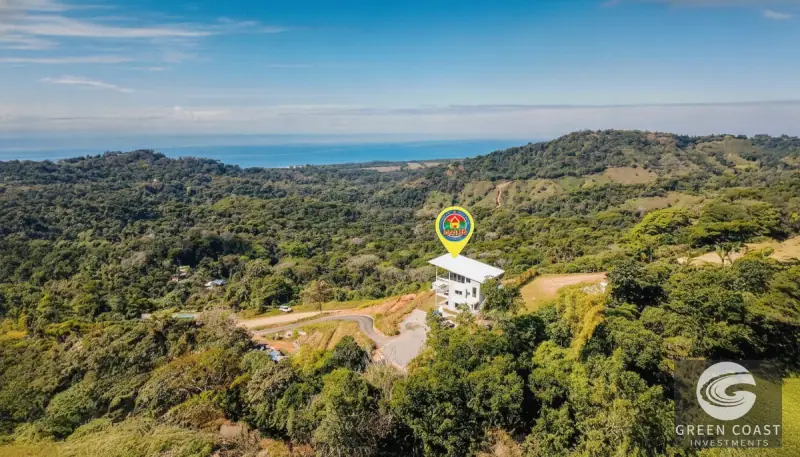 Lagunas Ocean-View Estate: 4BR Tropical Villa with Infinity Pool & Panoramic Canopy Views — view 1, Dominical, Costa Rica