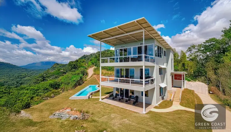 Lagunas Ocean-View Estate: 4BR Tropical Villa with Infinity Pool & Panoramic Canopy Views — view 2, Dominical, Costa Rica