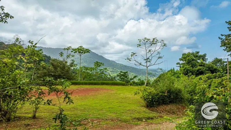 1.23-Acre Ocean View Sanctuary in Dominical-Uvita — Build-Ready Sites Bordering Nature Reserve — view 1, Savegre, Aguirre, Costa Rica