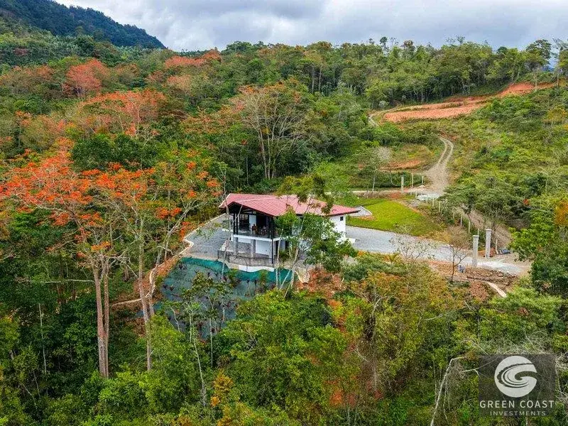 Modern 3BR Mountain Home with Panoramic Valley & Waterfall Views in San Ramón Norte — view 1, San Ramón Norte, Perez Zeledon, Costa Rica