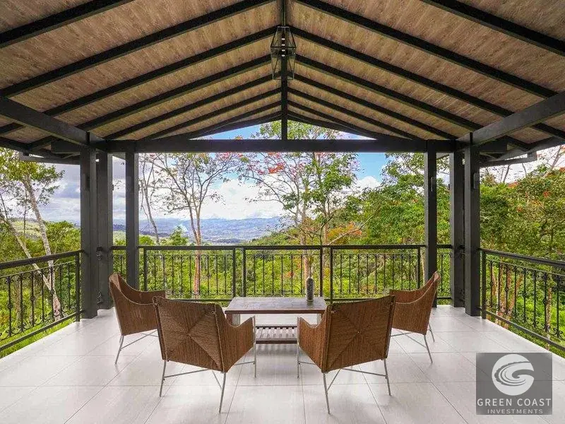 Modern 3BR Mountain Home with Panoramic Valley & Waterfall Views in San Ramón Norte — view 2, San Ramón Norte, Perez Zeledon, Costa Rica