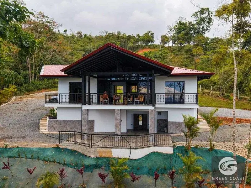 Modern 3BR Mountain Home with Panoramic Valley & Waterfall Views in San Ramón Norte — view 4, San Ramón Norte, Perez Zeledon, Costa Rica