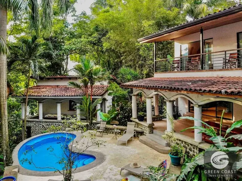 Manuel Antonio Rainforest Villa: 3-Bed Oasis with Guest House & Pool — view 2, Manuel Antonio, Costa Rica