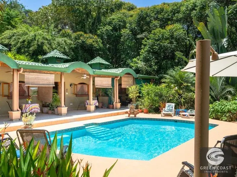 Ojochal Ocean-View Boutique Hotel: 4 Furnished Rental Suites with Pool & Commercial Road Frontage — view 4, Ojochal, Costa Rica