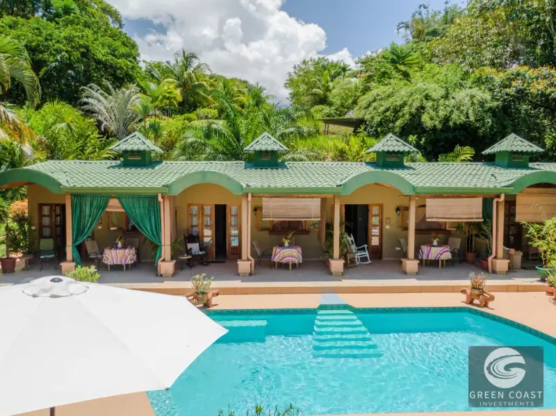 Ojochal Ocean-View Boutique Hotel: 4 Furnished Rental Suites with Pool & Commercial Road Frontage — view 35, Ojochal, Costa Rica