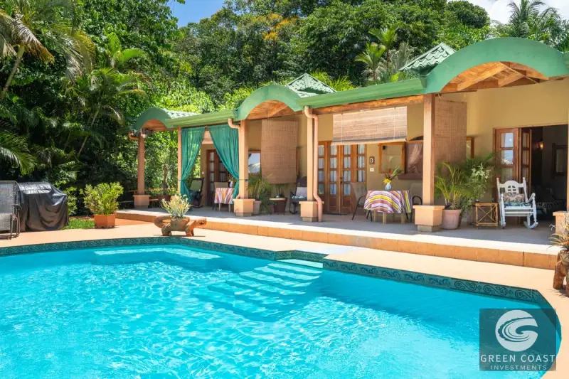 Ojochal Ocean-View Boutique Hotel: 4 Furnished Rental Suites with Pool & Commercial Road Frontage — view 39, Ojochal, Costa Rica