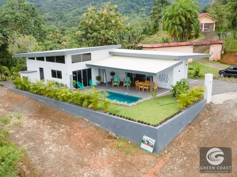 Modern 3BR Ocean-View Villa with Pool: Brand New Furnished Oasis in Uvita — view 2, Uvita, Osa, Costa Rica