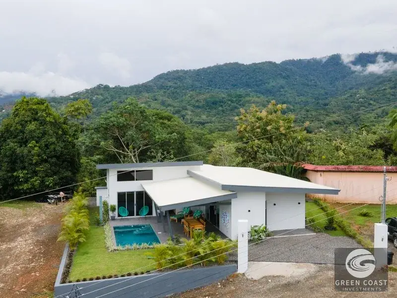 Modern 3BR Ocean-View Villa with Pool: Brand New Furnished Oasis in Uvita — view 3, Uvita, Osa, Costa Rica