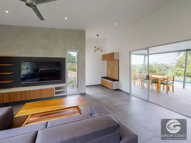 Modern 3BR Ocean-View Villa with Pool: Brand New Furnished Oasis in Uvita — view 6, Uvita, Osa, Costa Rica