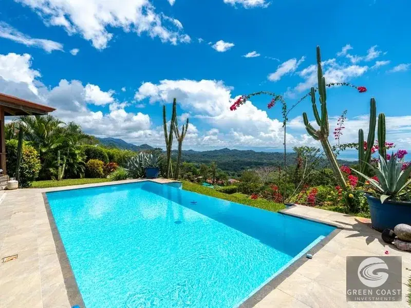 Ojochal Ocean-View Oasis: 4BR Ecomaderas Home with Pool & Panoramic Coastline Vistas — view 5, Ojochal, Ojochal, Costa Rica