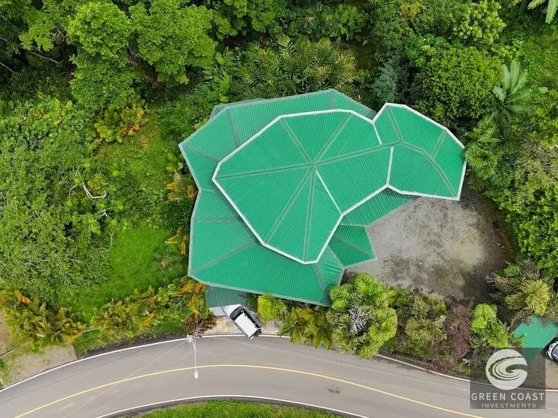 Luxury Exotic Hardwood Villa with Panoramic Mountain Views and Natural Creek Pool in Tinamastes — view 4, Dominical, Costa Rica