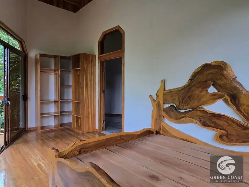 Luxury Exotic Hardwood Villa with Panoramic Mountain Views and Natural Creek Pool in Tinamastes — view 18, Dominical, Costa Rica