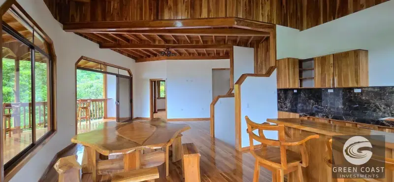 Luxury Exotic Hardwood Villa with Panoramic Mountain Views and Natural Creek Pool in Tinamastes — view 37, Dominical, Costa Rica