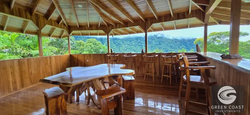 Luxury Exotic Hardwood Villa with Panoramic Mountain Views and Natural Creek Pool in Tinamastes — view 39, Dominical, Costa Rica