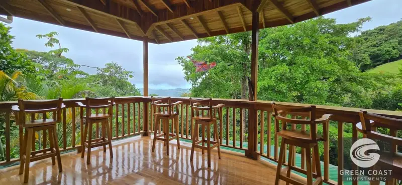 Luxury Exotic Hardwood Villa with Panoramic Mountain Views and Natural Creek Pool in Tinamastes — view 42, Dominical, Costa Rica
