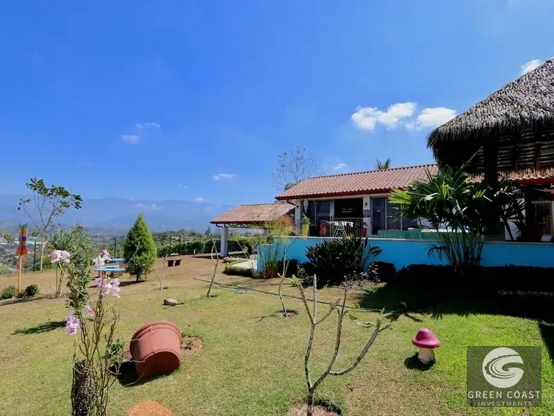 Modern Ridge-Top Villa with Panoramic Valley Views, Pool, and Fruit Orchards in Perez Zeledon — view 1, Perez Zeledon, Costa Rica