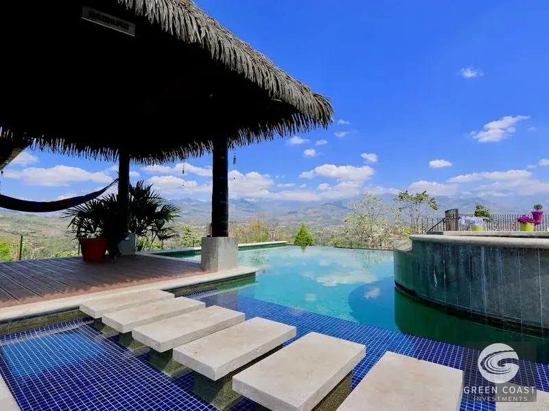 Modern Ridge-Top Villa with Panoramic Valley Views, Pool, and Fruit Orchards in Perez Zeledon — view 19, Perez Zeledon, Costa Rica