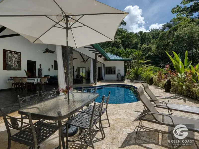 Balinese-Style Jungle Oasis in Uvita with Pool & Guest Suite — view 5, Bahía Ballena, Osa, Costa Rica