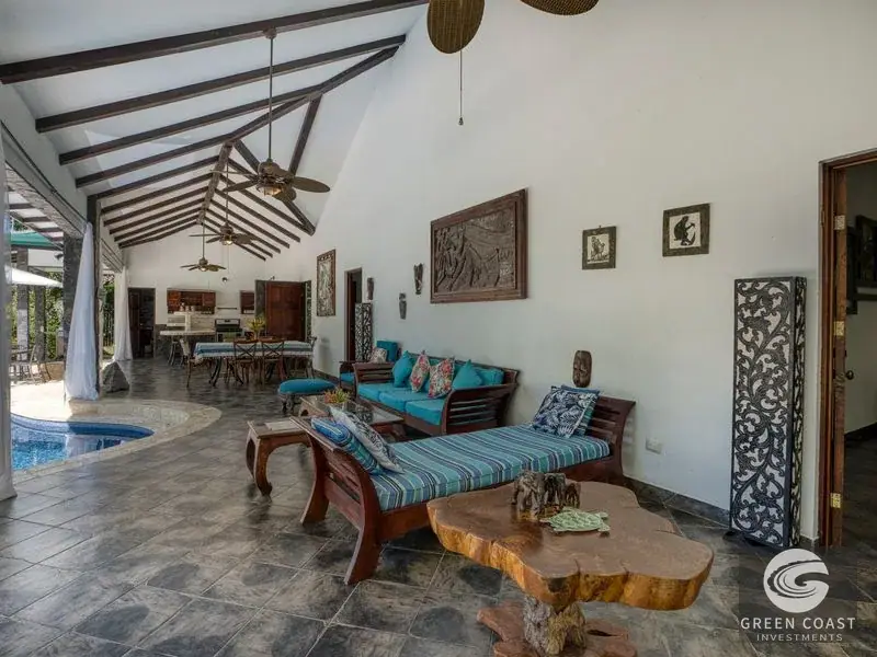 Balinese-Style Jungle Oasis in Uvita with Pool & Guest Suite — view 8, Bahía Ballena, Osa, Costa Rica