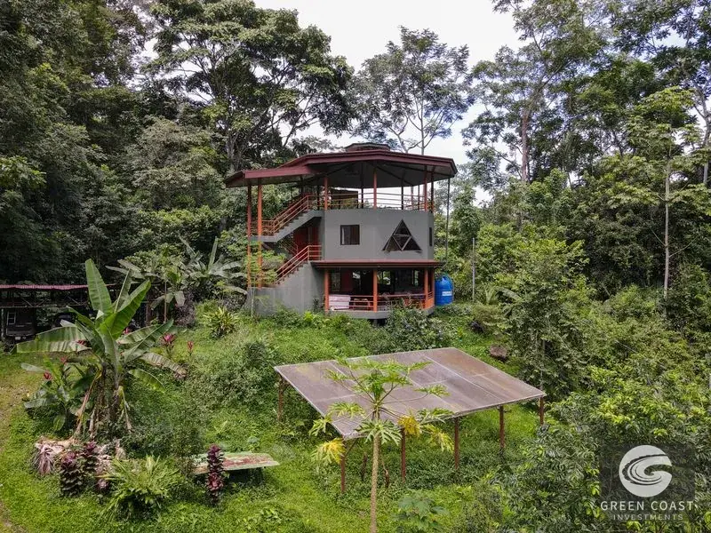 5-Bed Diamante Valley Eco-Sanctuary with Majestic Waterfall Views & Yoga Studio — view 4, Tinamastes, Perez Zeledon, Costa Rica