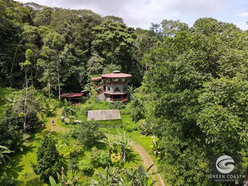 5-Bed Diamante Valley Eco-Sanctuary with Majestic Waterfall Views & Yoga Studio — view 13, Tinamastes, Perez Zeledon, Costa Rica