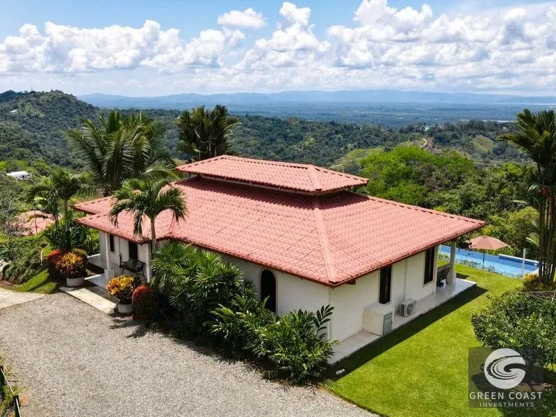 Ojochal Hillside Estate: 270-Degree Ocean & Mountain Views with Infinity Pool — view 3, Ojochal, Costa Rica