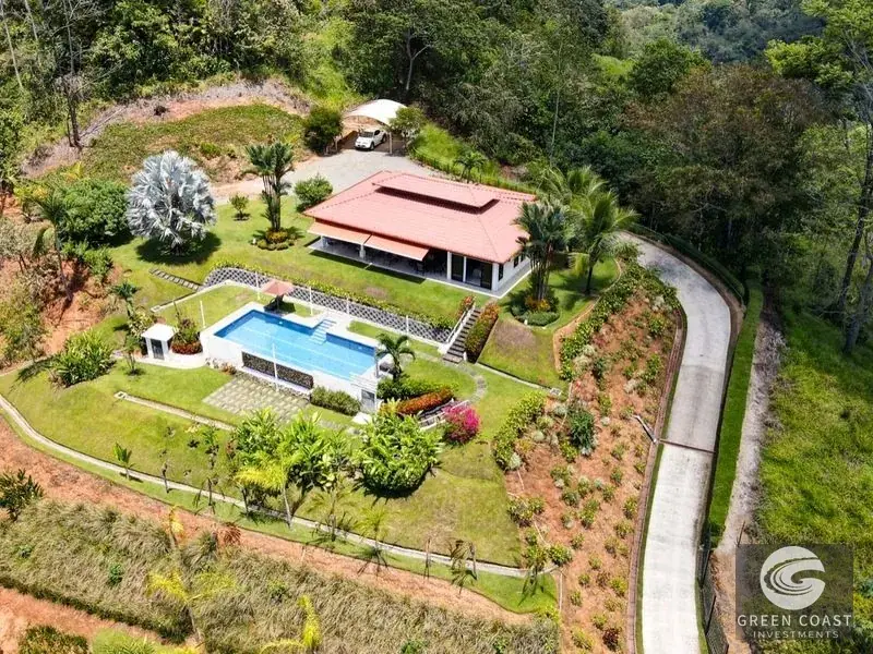 Ojochal Hillside Estate: 270-Degree Ocean & Mountain Views with Infinity Pool — view 9, Ojochal, Costa Rica