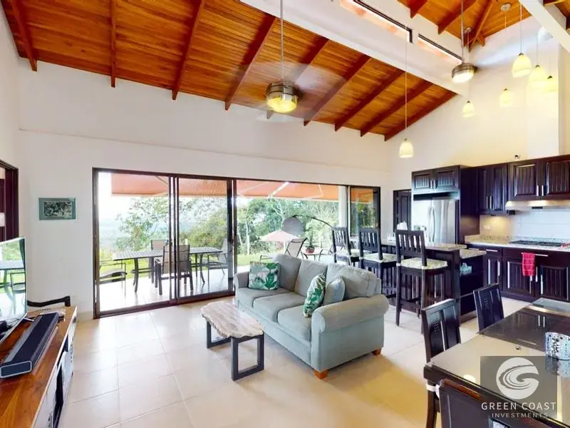 Ojochal Hillside Estate: 270-Degree Ocean & Mountain Views with Infinity Pool — view 18, Ojochal, Costa Rica