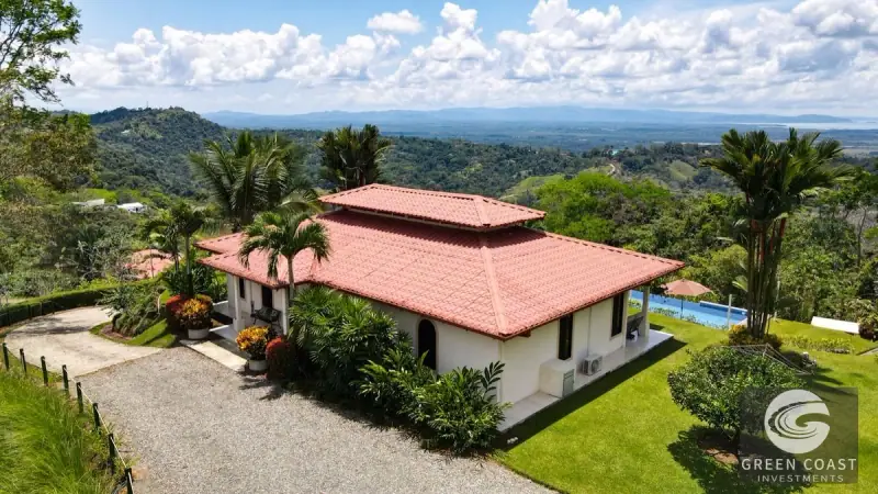 Ojochal Hillside Estate: 270-Degree Ocean & Mountain Views with Infinity Pool — view 35, Ojochal, Costa Rica