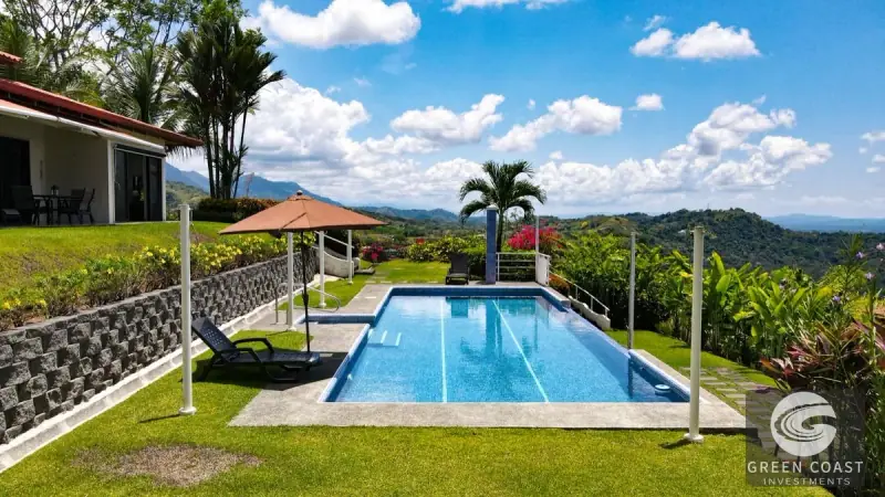 Ojochal Hillside Estate: 270-Degree Ocean & Mountain Views with Infinity Pool — view 44, Ojochal, Costa Rica