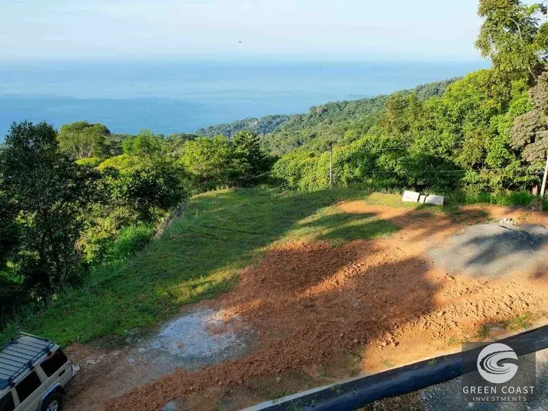 Luxury 2-Acre Ocean View Lot in Costa Verde Estates with Panoramic Whale's Tail & Sunset Vistas — view 7, Dominical, Costa Rica