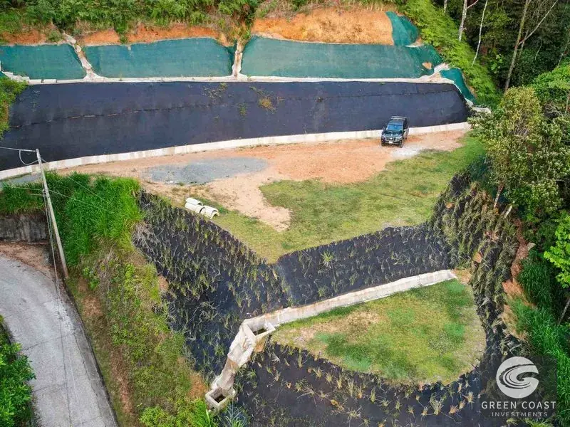 Luxury 2-Acre Ocean View Lot in Costa Verde Estates with Panoramic Whale's Tail & Sunset Vistas — view 10, Dominical, Costa Rica