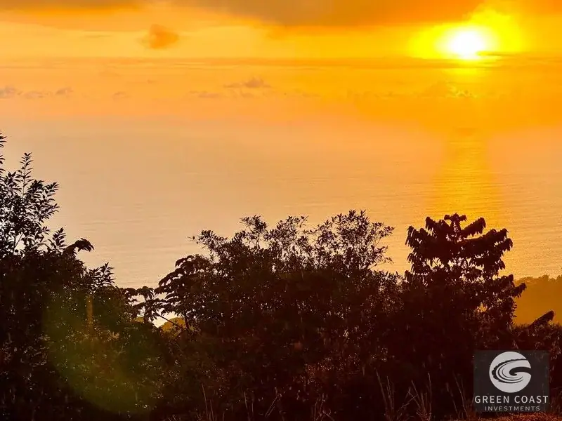 Luxury 2-Acre Ocean View Lot in Costa Verde Estates with Panoramic Whale's Tail & Sunset Vistas — view 11, Dominical, Costa Rica