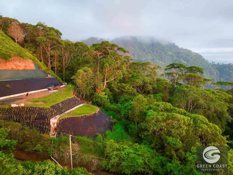 Luxury 2-Acre Ocean View Lot in Costa Verde Estates with Panoramic Whale's Tail & Sunset Vistas — view 16, Dominical, Costa Rica