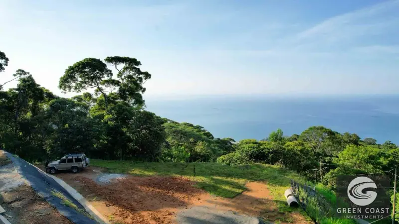 Luxury 2-Acre Ocean View Lot in Costa Verde Estates with Panoramic Whale's Tail & Sunset Vistas — view 24, Dominical, Costa Rica